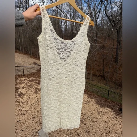 Y2K Vintage Victoria’s Secret Gold Label Lace Slip Dress - Picture 12 of 13